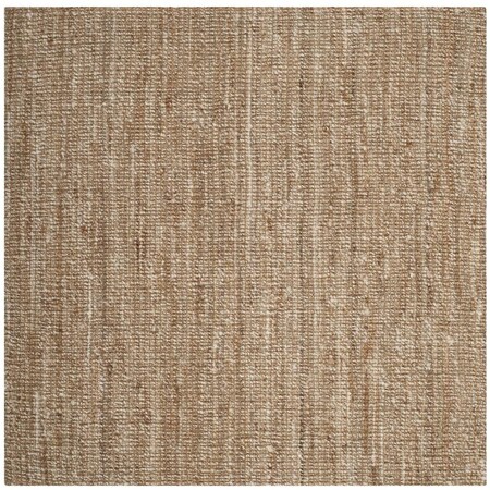 Safavieh 4 x 4 ft. Natural Fiber Contemporary Square Area Rug, Natural & Ivory NF447N-4SQ